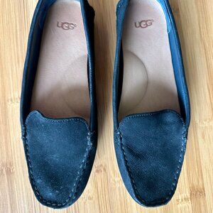 Black Authentic UGG Driving Moccasin Size 7.5